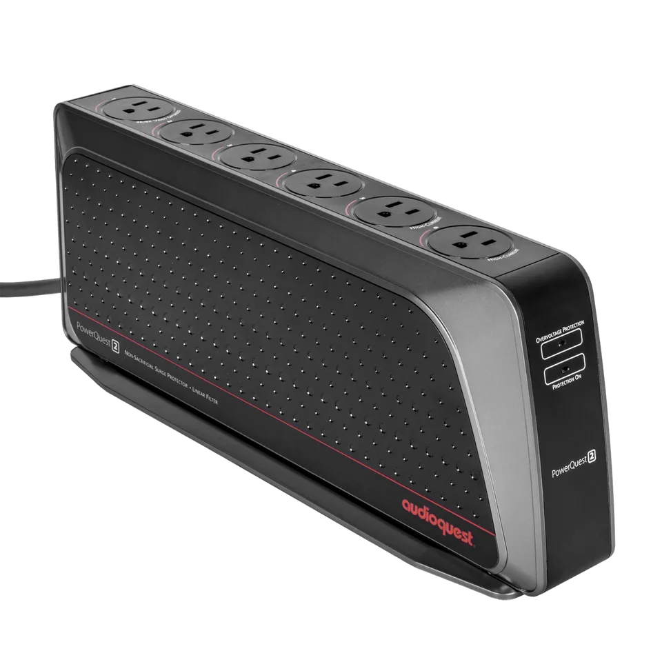 AudioQuest PowerQuest 2 strømfordeler 6 uttak filter