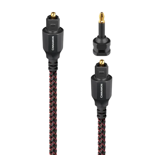 AudioQuest Cinnamon Optique optisk kabel Toslink lav jitter