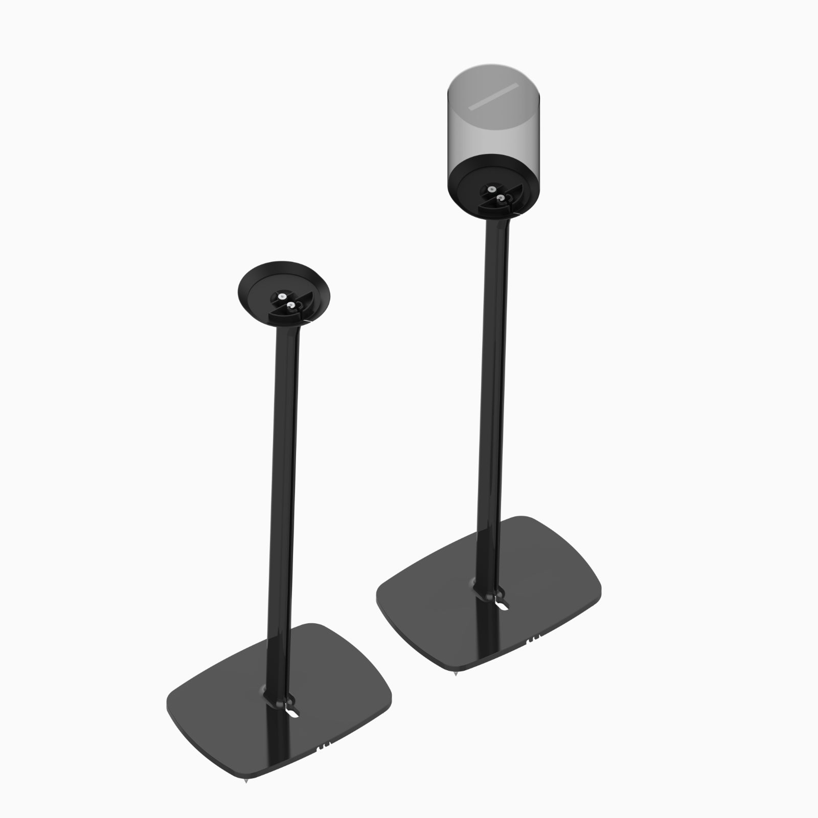 Flexson Sonos Era 100 gulvstativ svart par – kabelspor
