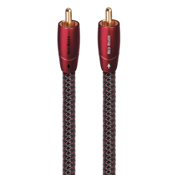 AudioQuest Red River RCA signalkabel RCA-RCA massivt kobber