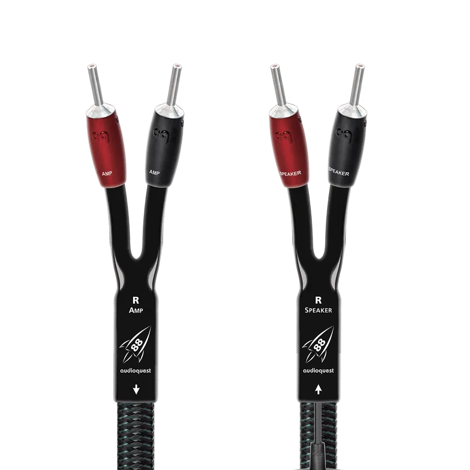 AudioQuest Rocket 88 biwire-terminering singel