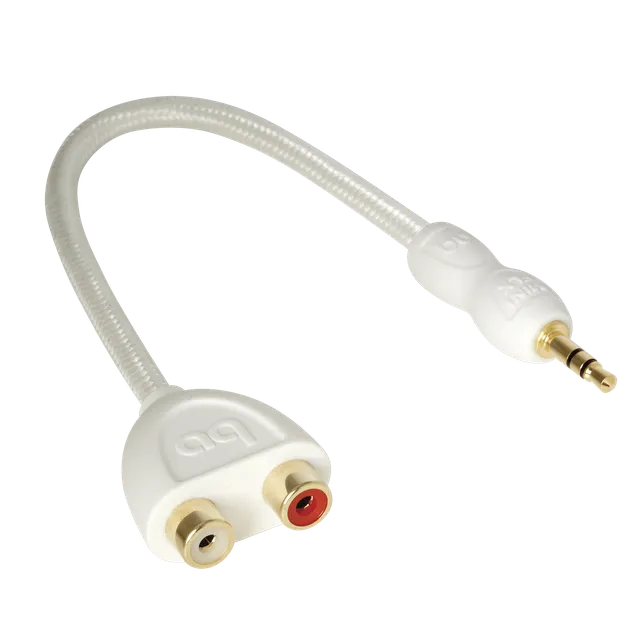 AudioQuest FLX-Mini til RCA adapter minijack