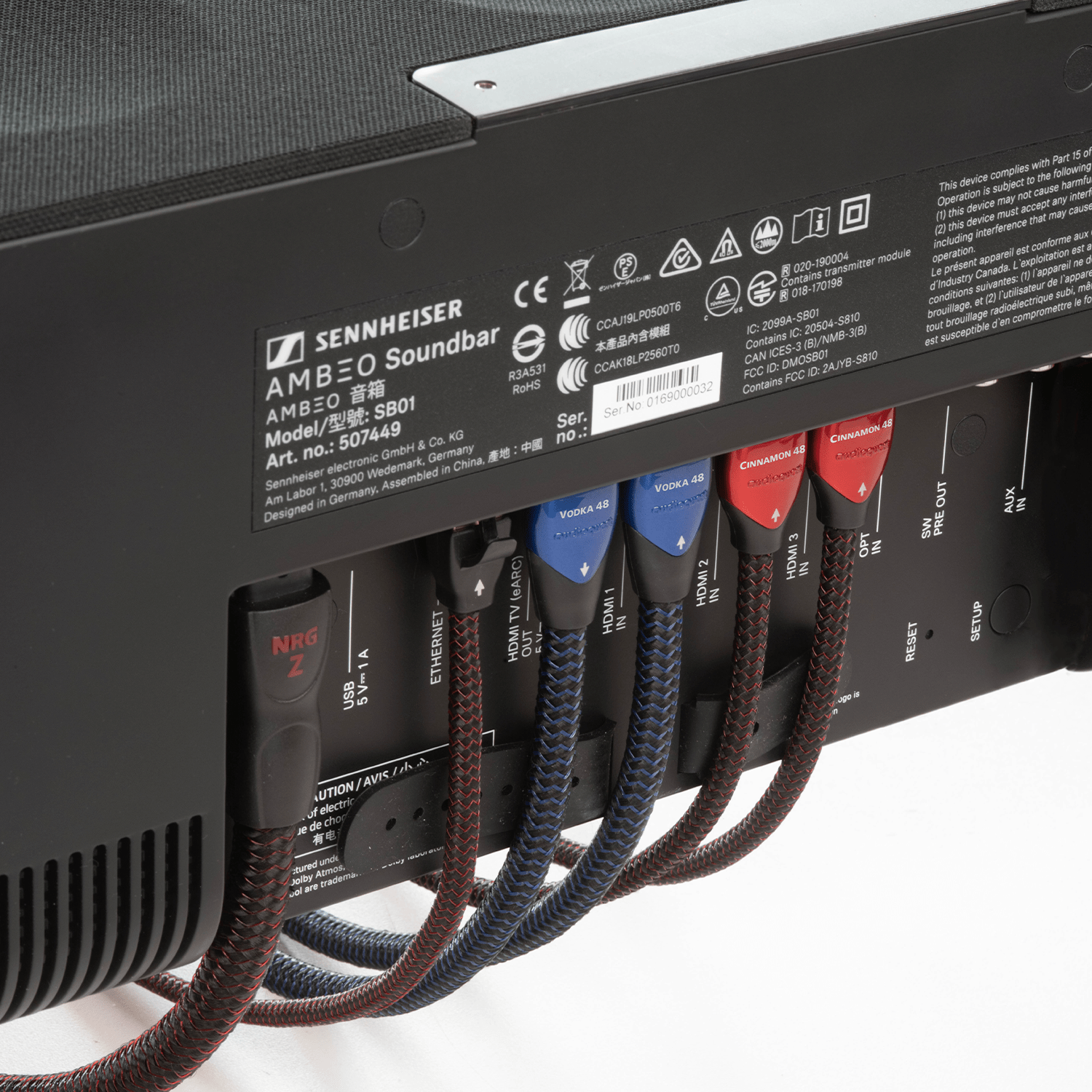 AudioQuest Cinnamon 48 HDMI kabel 1,5 m 8K