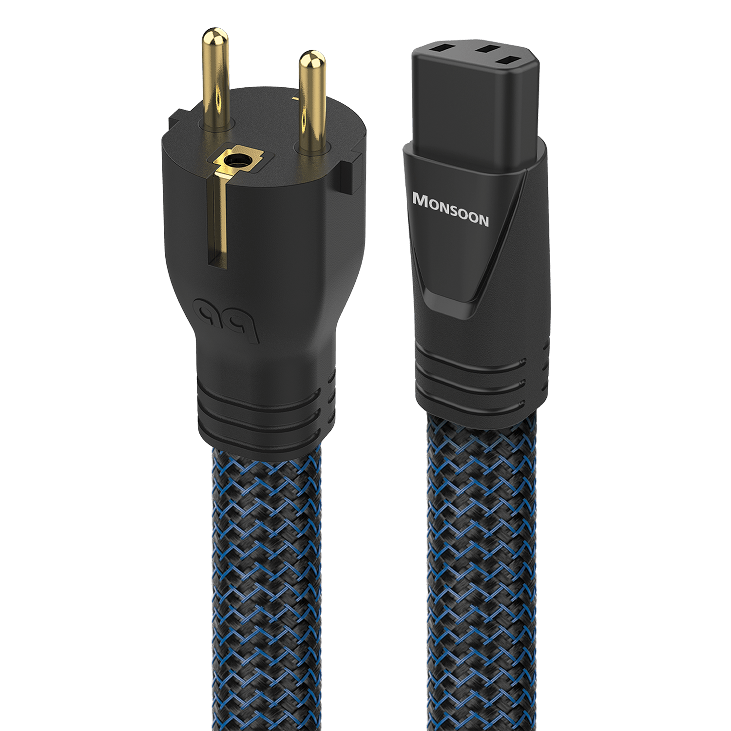 AudioQuest Monsoon strømkabel 2 m C13 Schuko skjermet