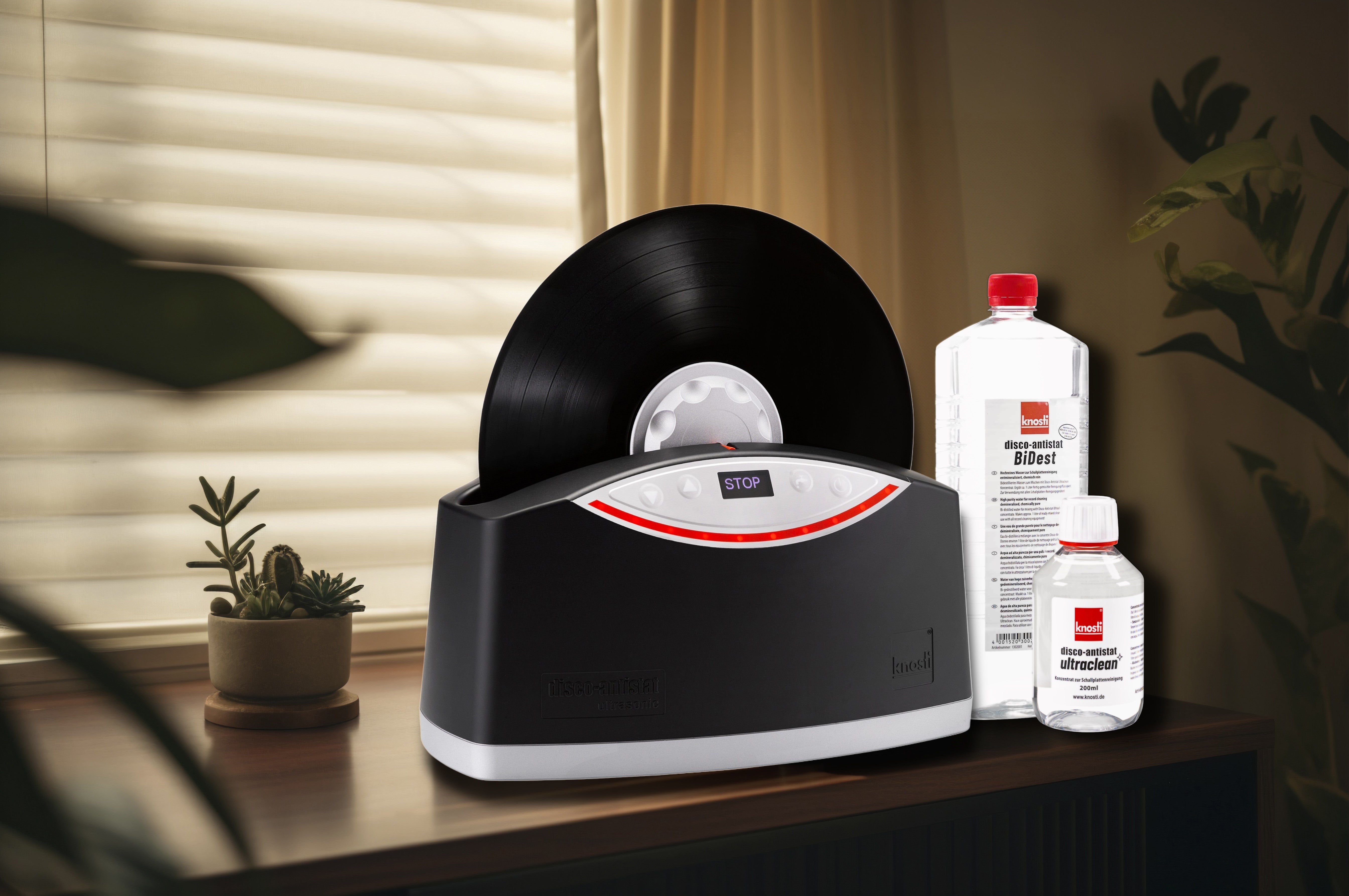 Knosti Disco-Antistat Ultrasonic 2.0 platevasker