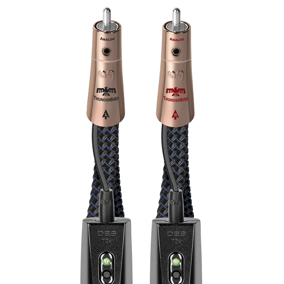 AudioQuest ThunderBird RCA signalkabel RCA-RCA PSC+ kobber