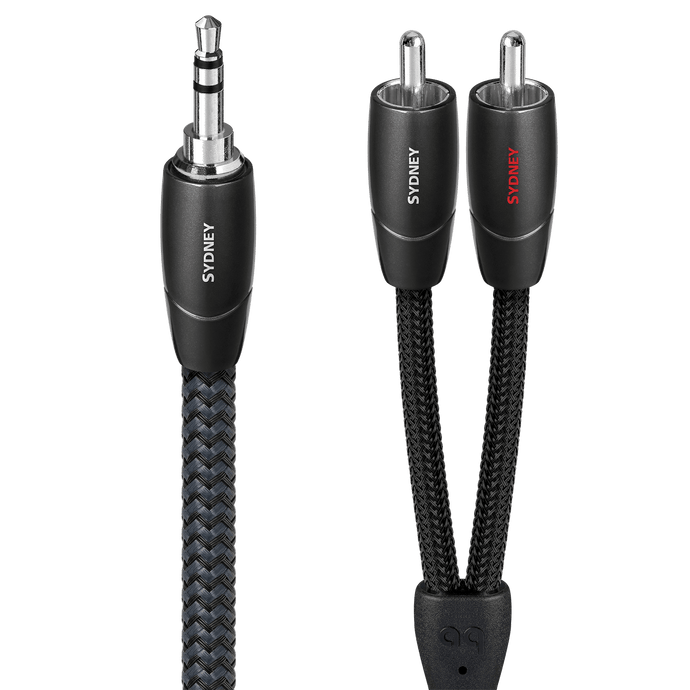 AudioQuest Sydney minijack-RCA kabel 3,5mm PSC+