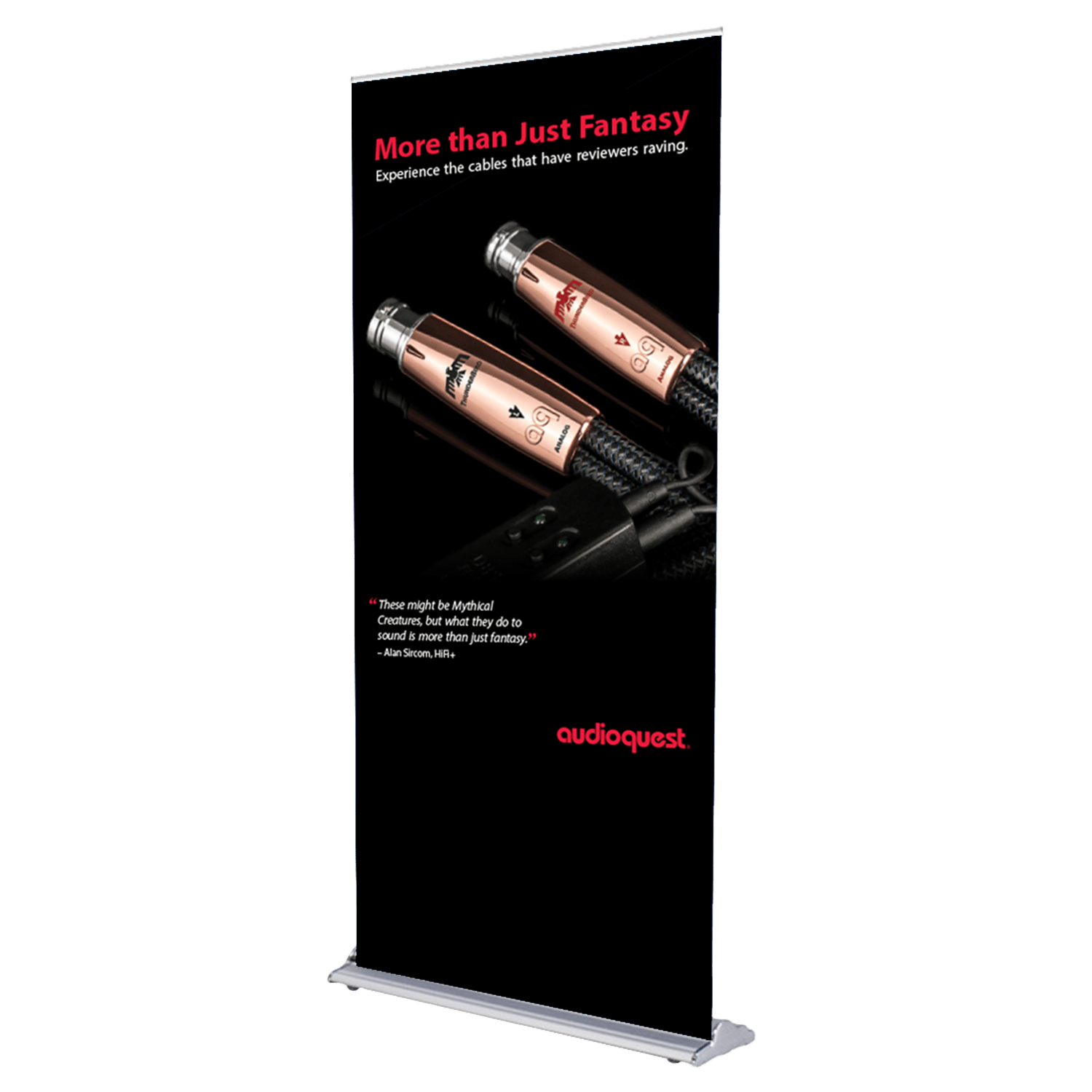 AudioQuest More than Just Fantasy plakat ThunderBird XLR
