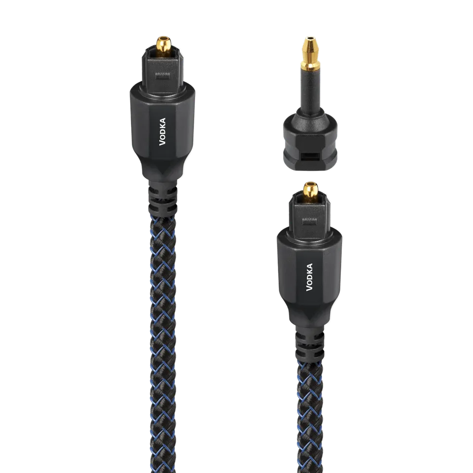 AudioQuest Vodka optisk kabel Toslink lav jitter