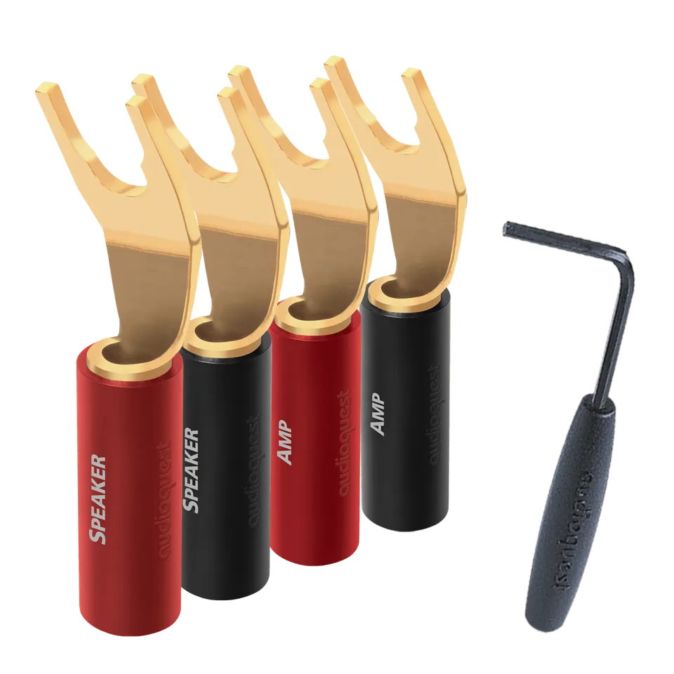 AudioQuest SureGrip 100 spadekontakt kobber multi-spade