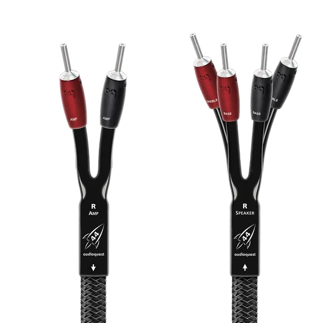 AudioQuest Rocket 44 høyttalerkabel Single-BiWire 2,4 m
