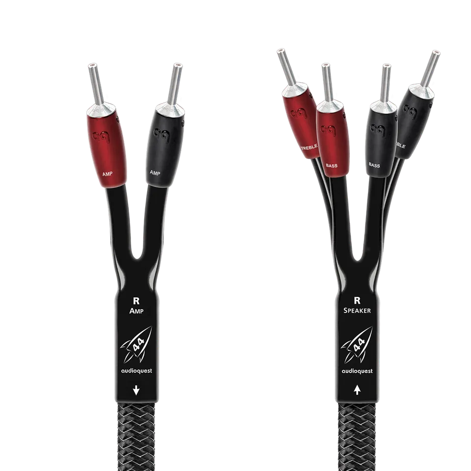 AudioQuest Rocket 44 høyttalerkabel Single-BiWire 2,4 m