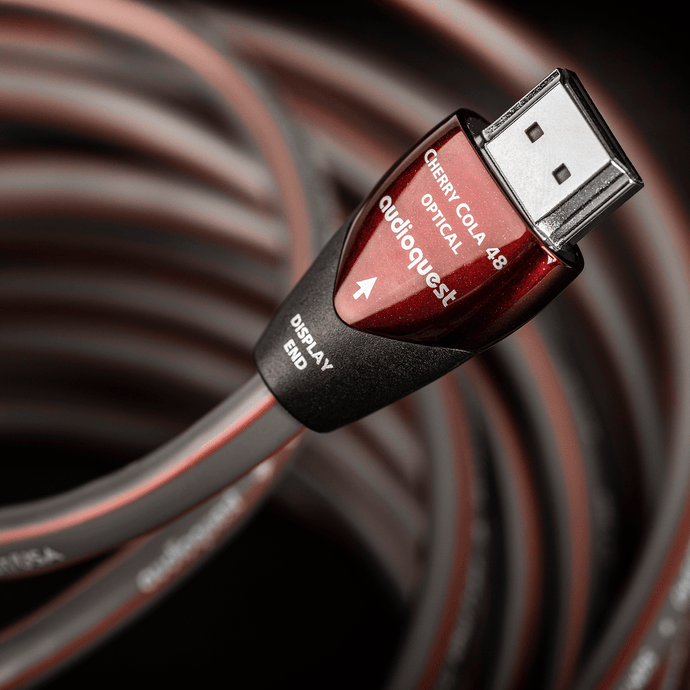 AudioQuest Cherry Cola 48 HDMI-kabel optisk 8K