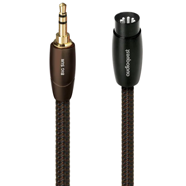 AudioQuest Big Sur 3,5 mm mini til 5-pin DIN tonearmkabel PSC+