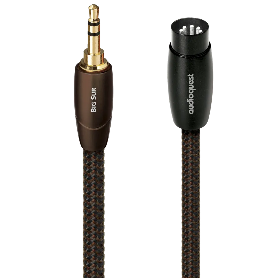 AudioQuest Big Sur minijack-DIN lydkabel 5-pin