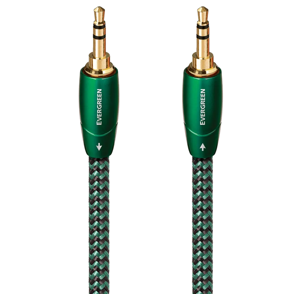 AudioQuest Evergreen 3,5 mm minijackkabel stereo LGC