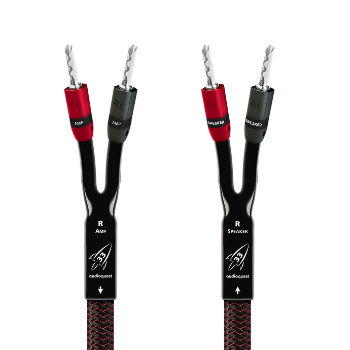 AudioQuest Rocket 33 full-range høyttalerkabel kobber