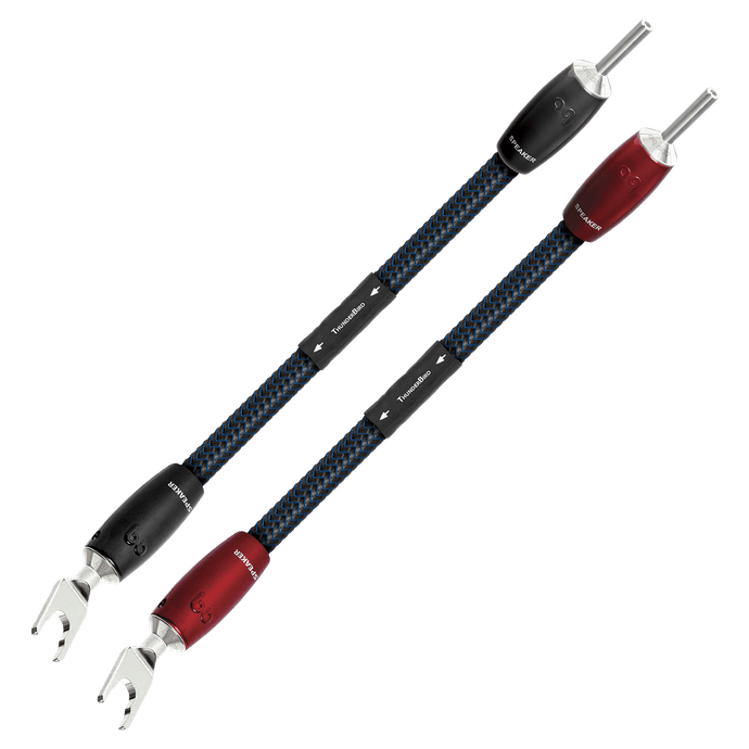 AudioQuest ThunderBird BiWire jumper 20 cm spade/banan