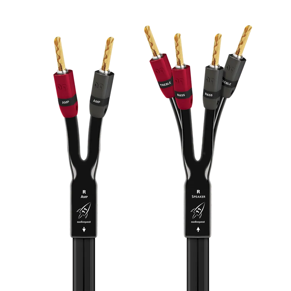AudioQuest Rocket 11 høyttalerkabel single-biwire