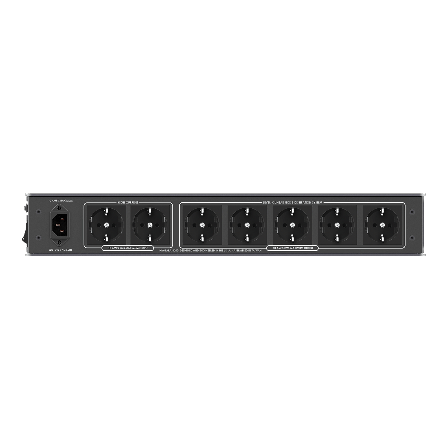 AudioQuest Niagara 1200 strømfilter Schuko ren strøm