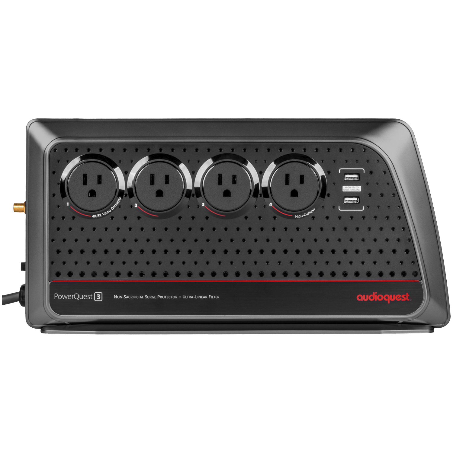 AudioQuest PowerQuest 3 strømfilter fabrikkrenovert 6 uttak