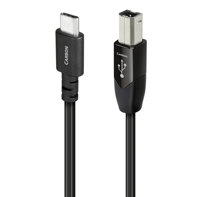 AudioQuest Carbon USB-kabel USB-C til B 5 % sølv