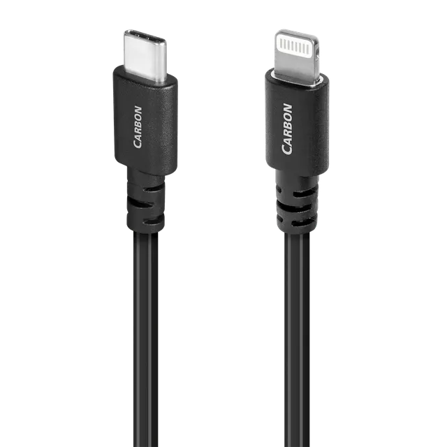 AudioQuest Carbon USB-A til Lightning-kabel digital