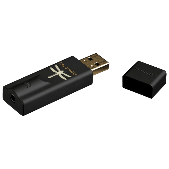 AudioQuest DragonFly Black USB DAC hodetelefon 1,2V