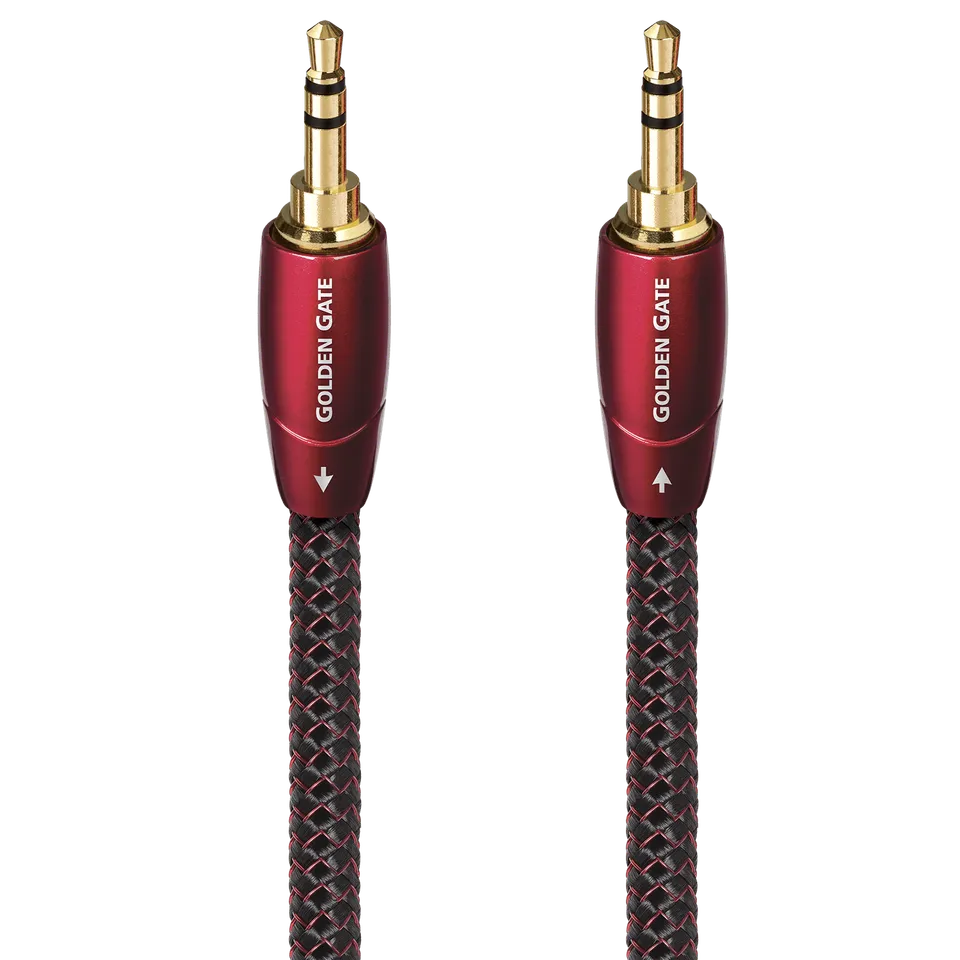 AudioQuest Golden Gate minijackkabel 3,5mm stereo