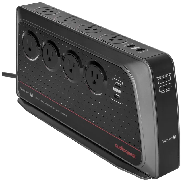 AudioQuest PowerQuest 3 strømfilter fabrikkrenovert 6 uttak