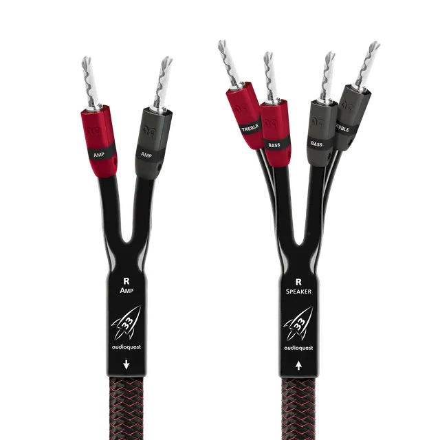 AudioQuest Rocket 33 høyttalerkabel Single-BiWire
