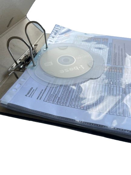 Knosti Slimcase 25 Professional cd-cover klar 25-pakning tynn