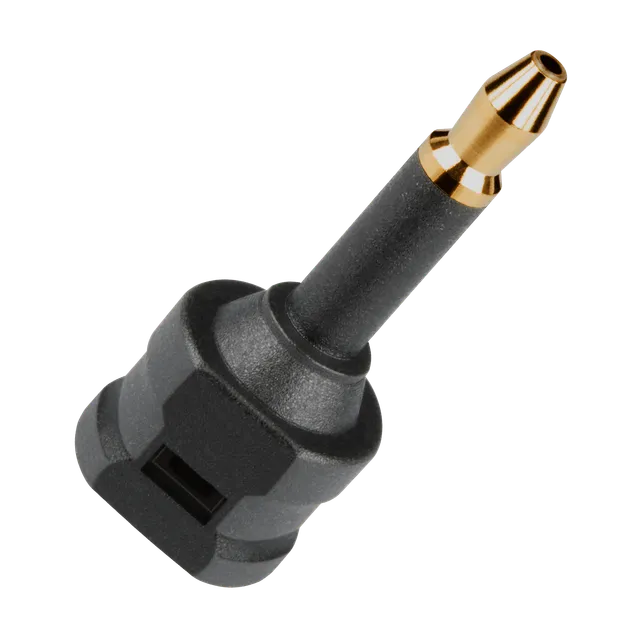 AudioQuest Toslink 3,5 mm mini optisk adapter