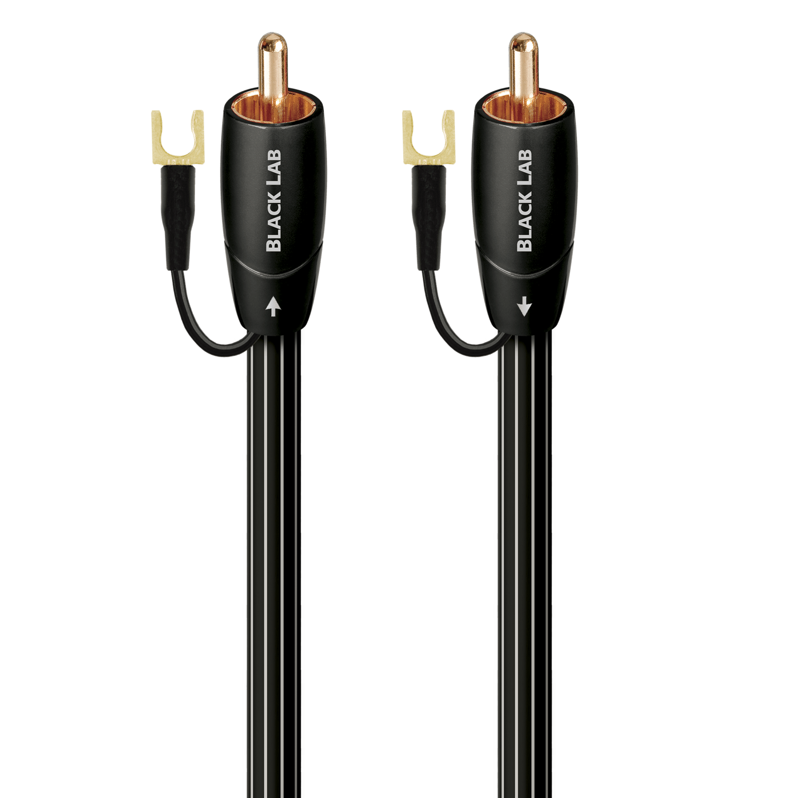AudioQuest Black Lab RCA subwooferkabel 2 m kobber