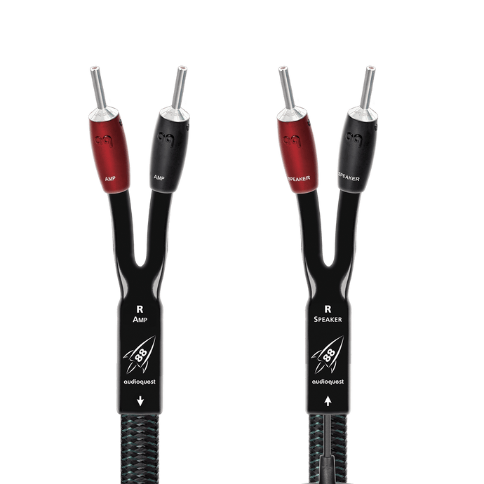 AudioQuest Rocket 88 Full-Range høyttalerkabel kobber