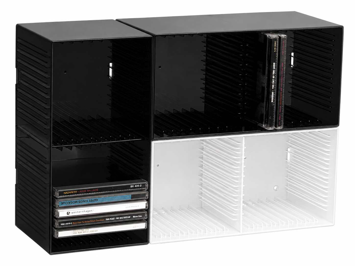 Knosti Tango CD-boks 18 CD klar stablebar
