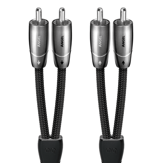 AudioQuest Angel RCA signalkabel sølv hvit