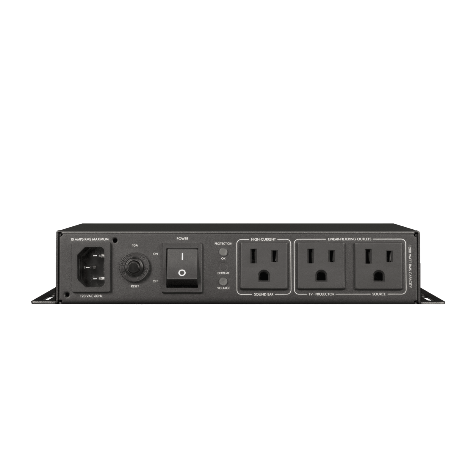 AudioQuest PowerQuest TV3 overspenningsvern 3 uttak