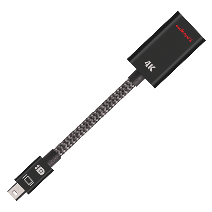 AudioQuest Mini DisplayPort-HDMI kabel 4K – adapterkabel