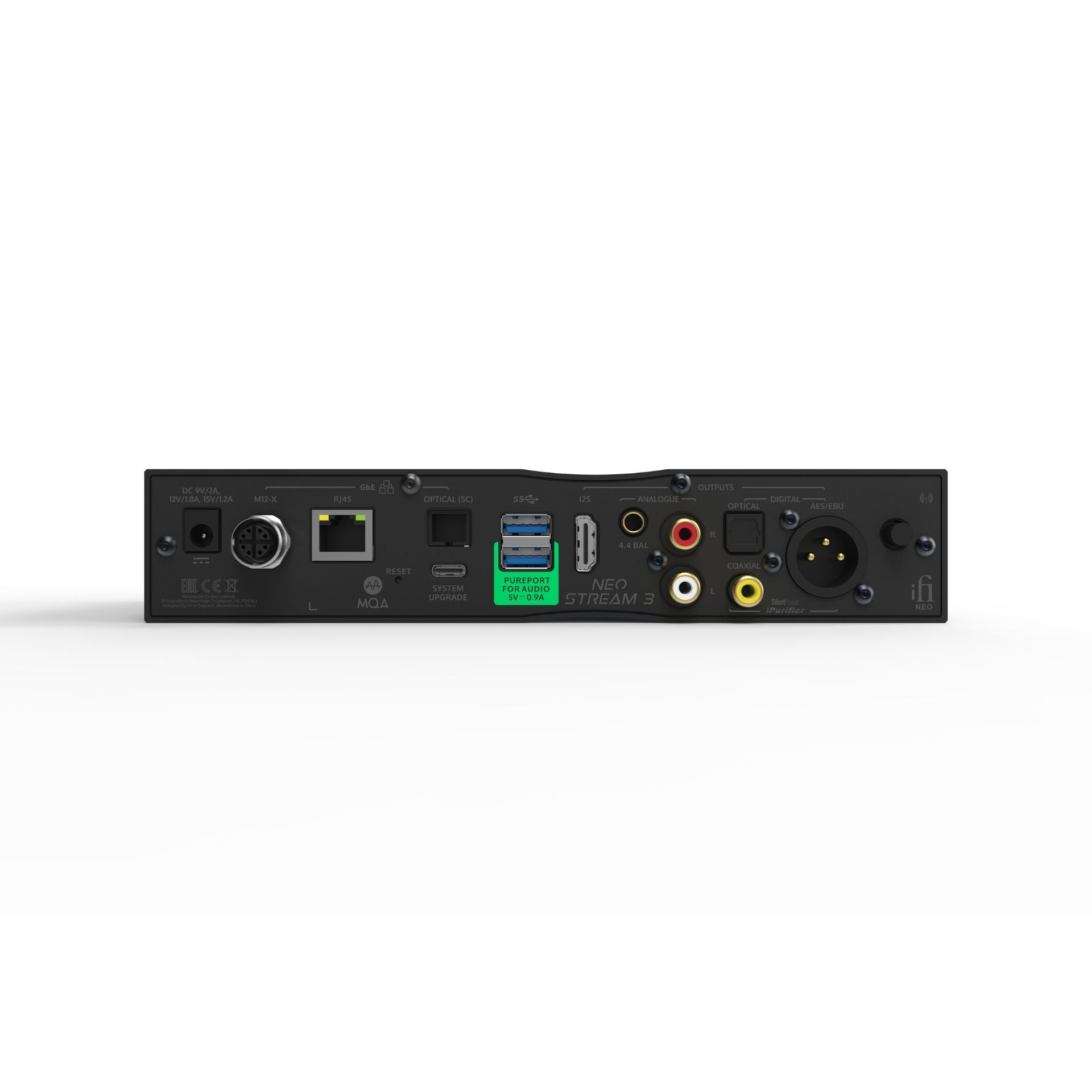 iFi NEO Stream 3 streamer med DAC og nettverk