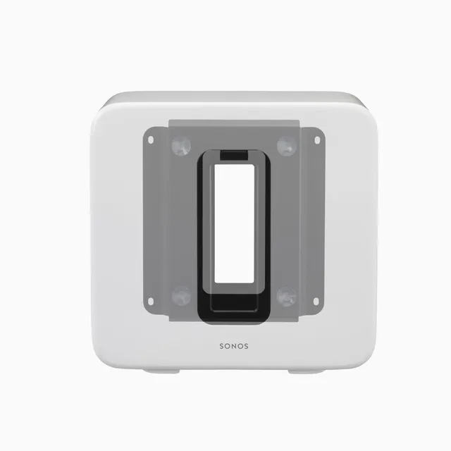 Flexson Sonos Sub veggfeste svart stål