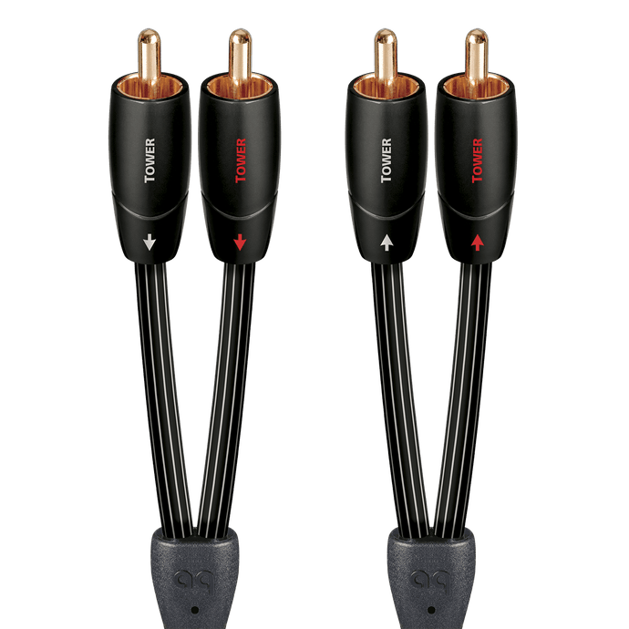 AudioQuest Tower RCA signalkabel LGC-kobber