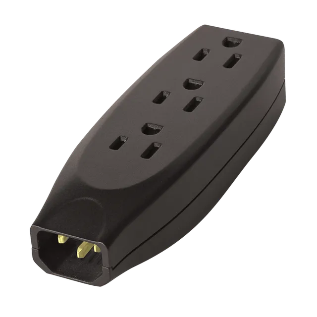 AudioQuest strømskinne IEC til 3x US lyd
