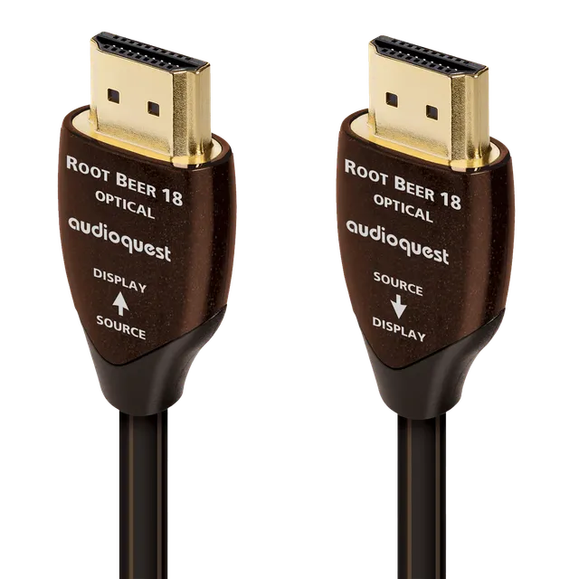 AudioQuest Root Beer 18 HDMI-kabel 18 Gbps optisk
