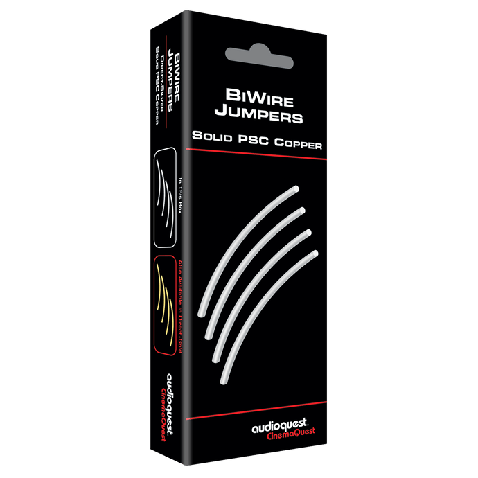 AudioQuest PSC BiWire jumper høyttaler 4"