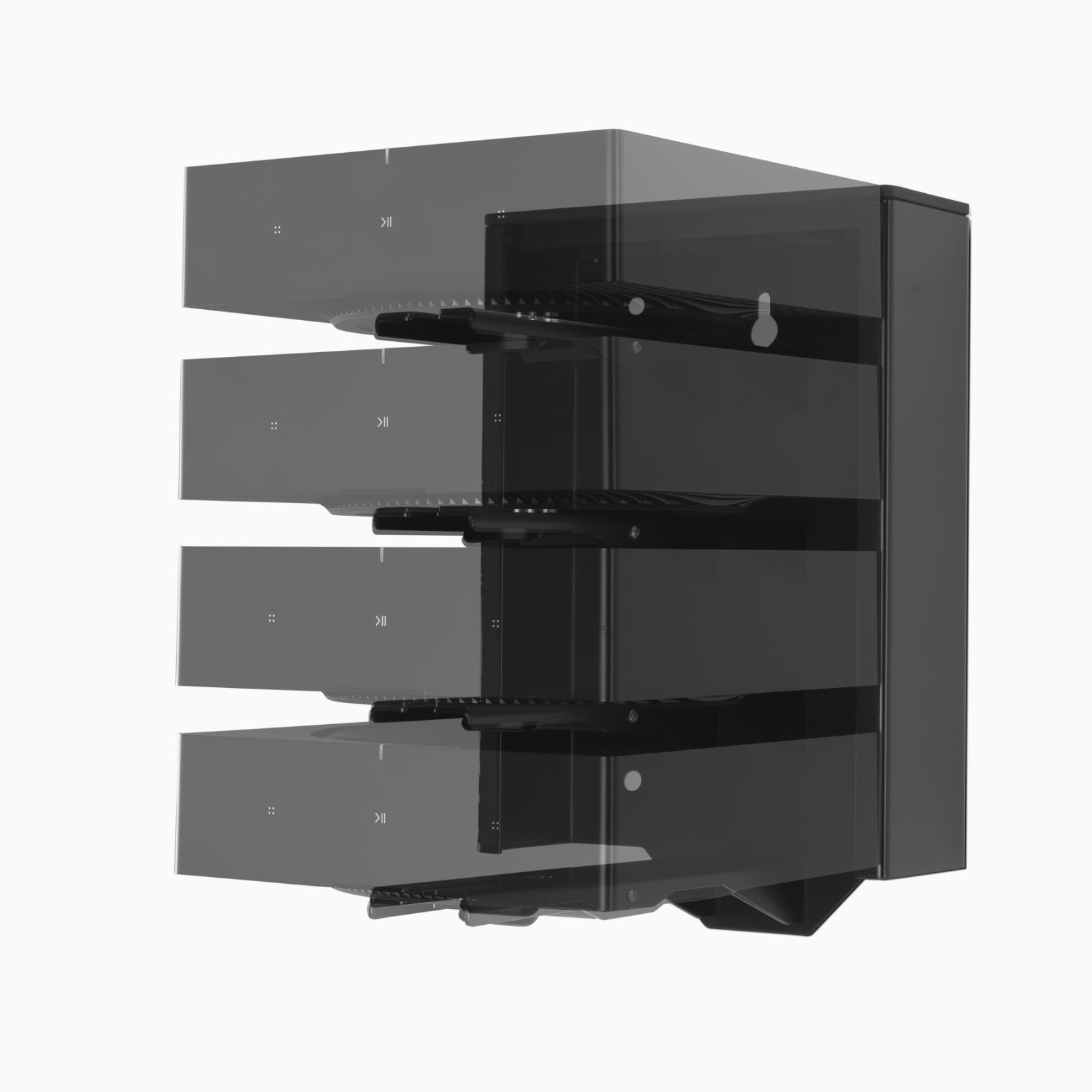 Flexson Sonos Amp dock svart 4-plass
