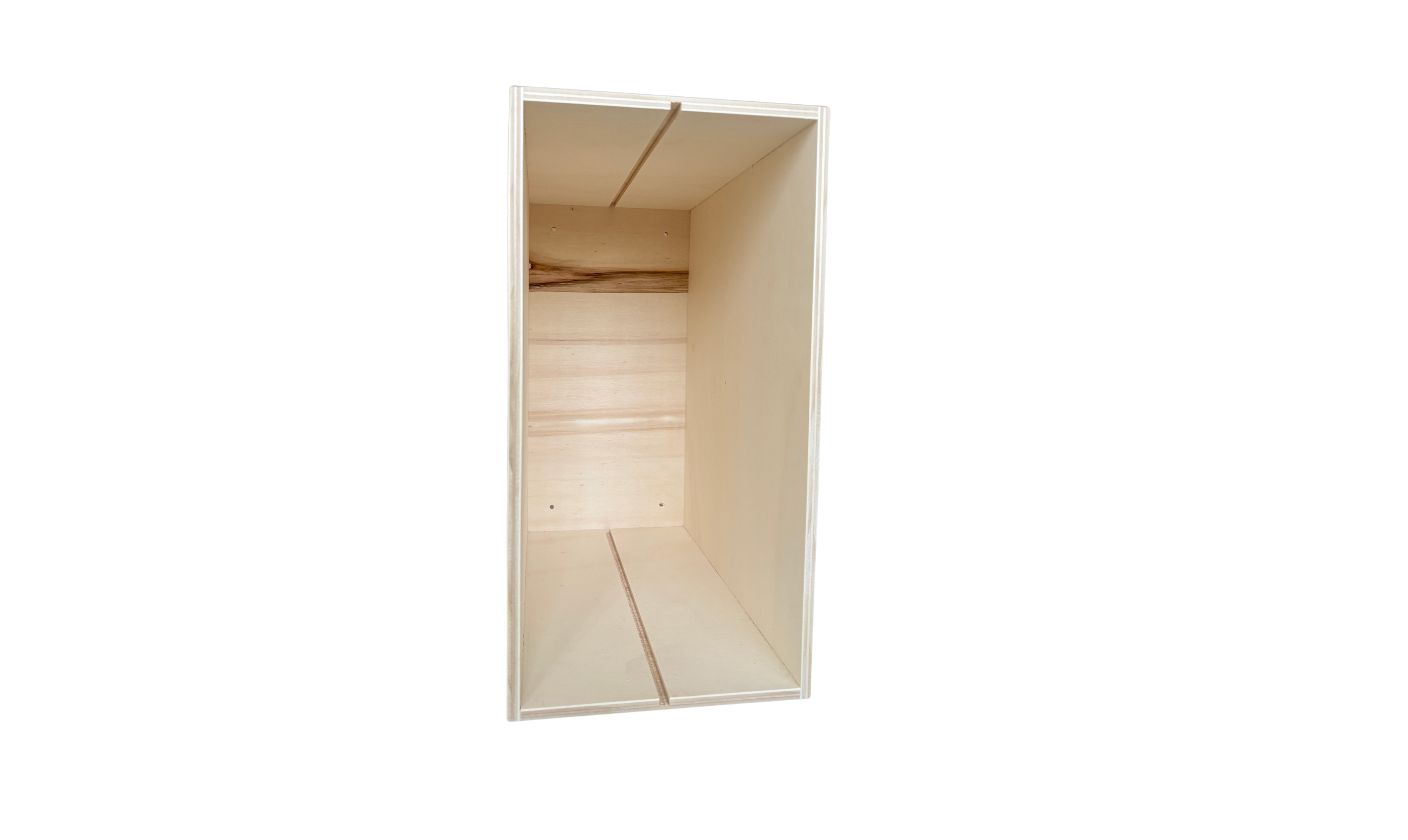 Knosti Woodline Archifix-Box platekasse 50 LP tre