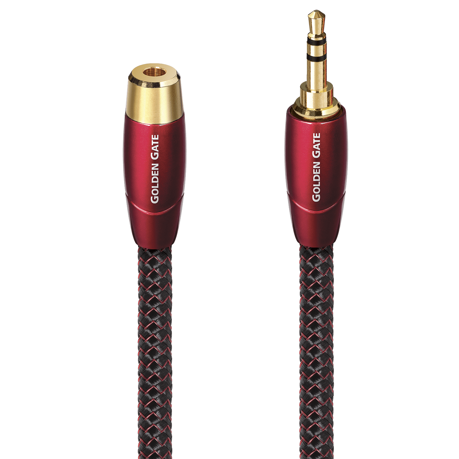 AudioQuest Golden Gate minijack sk jøtekabel 3,5 mm 2 m