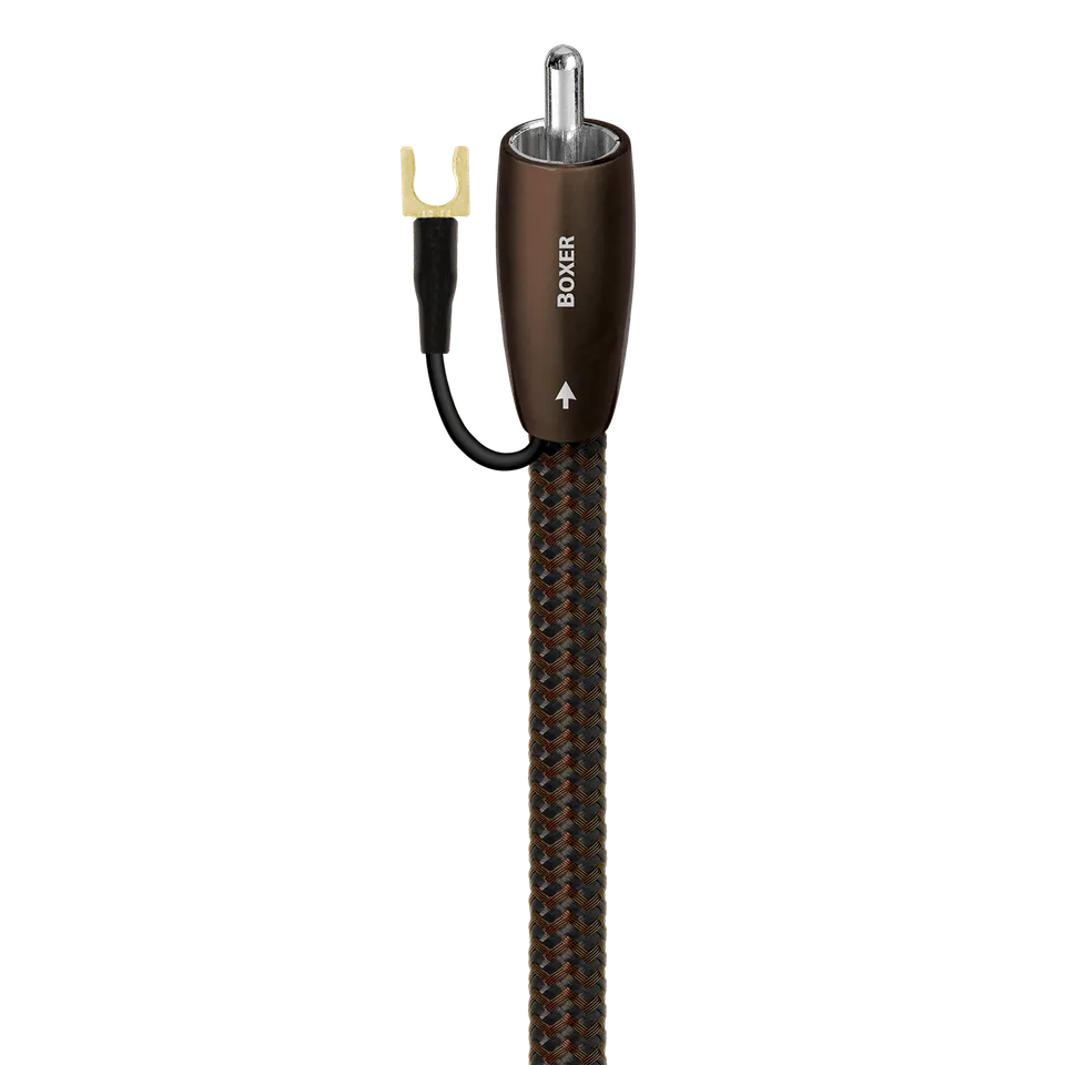 AudioQuest Boxer RCA subwooferkabel 2 m 1,25% sølv