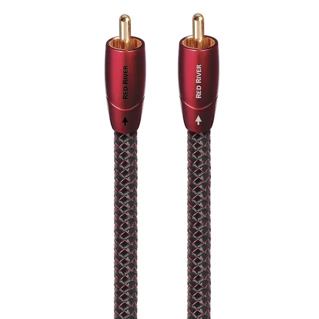 AudioQuest Red River RCA signalkabel RCA-RCA massivt kobber